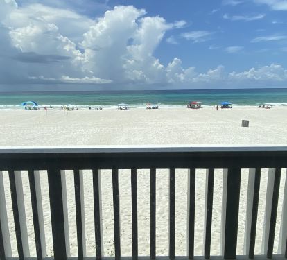 Beach/Gulf View from Master/Private Balcony