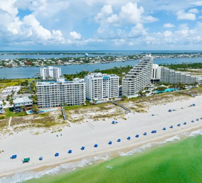 Less crowded beaches 