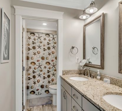 3rd Floor Shared Bathroom and shower.