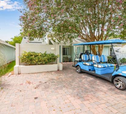 6 seater golf cart included. ($1,000 value per week)