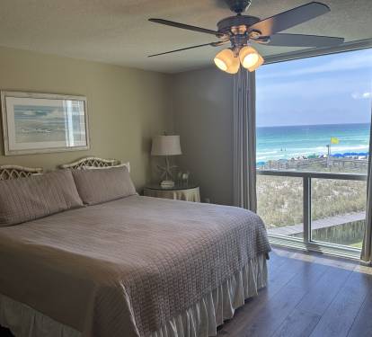 Master bedroom view to Gulf