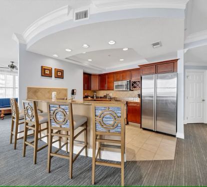 UNIT 405 Kitchen to Living Room