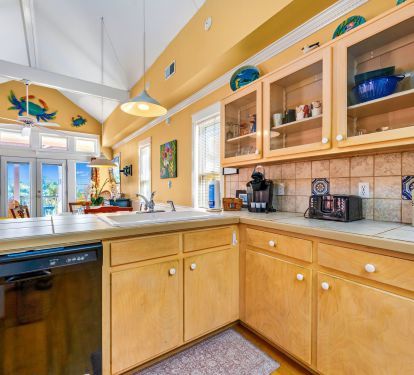 Kitchen and Living Room