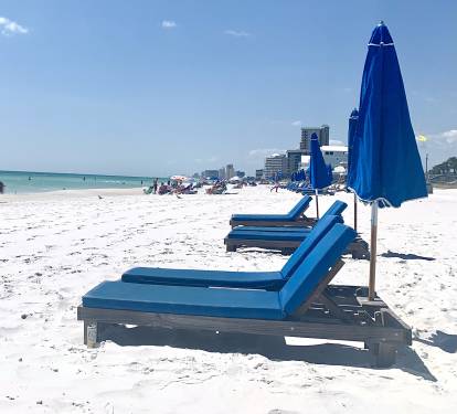 Beach service for two 