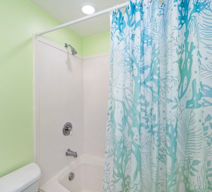 Here's the second full bathroom off the middle bedroom suite