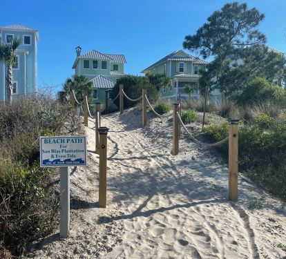 Community Beach Access Point - 10 Minute Walk From House