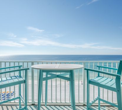 Breakfast, lunch, dinner, or anytime you want to relax w/ 180 degree views .