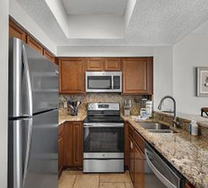 Plenty of room for the whole family to prep a meal and to sit and dine