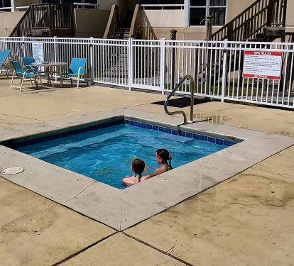 Perdido Sun Resort Beachfront Pool Area