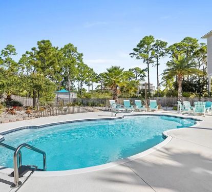 Huge Saltwater Pool and Wonderful Lounging Areas