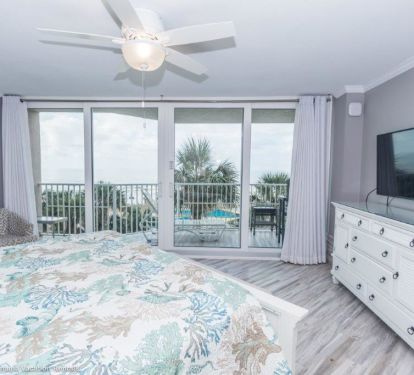 Master Bedroom access to Balcony