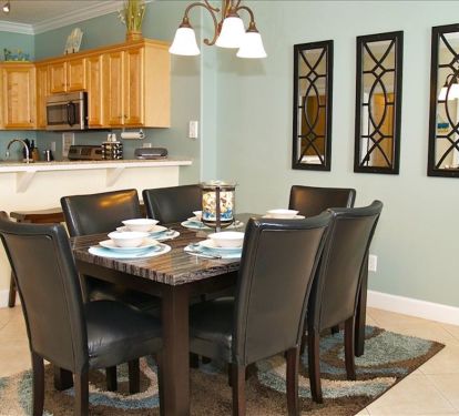 Roomy inside dining...