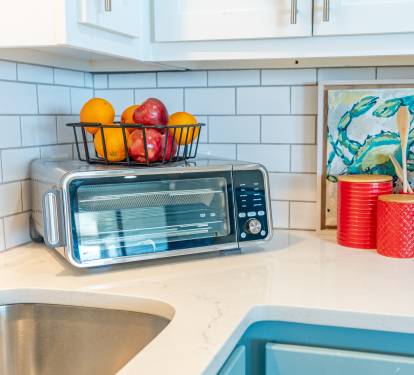 Air Fryer/Toaster oven as well as a Mr. Coffee and Keurig