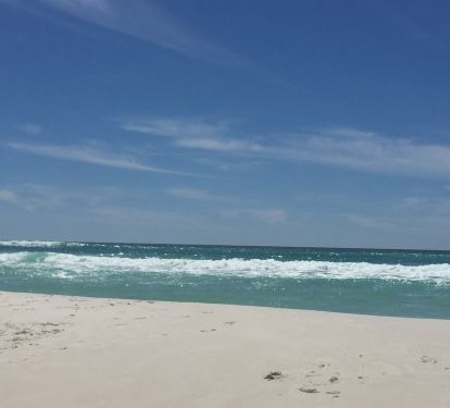 The beautiful beach awaits you!