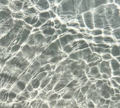 Crystal clear water!