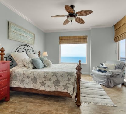 Extremely spacious master bedroom, tile floors throughout