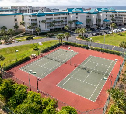 onsite tennis courts!