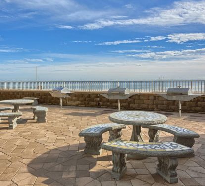 Outdoor seating arrangement