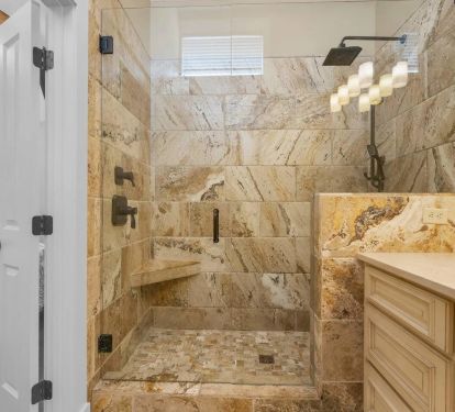 Full bathroom 2 with a stand up shower