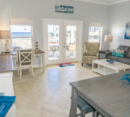 Perfect Coastal View from Kitchen, Dining, Living Areas, and King Master Suites