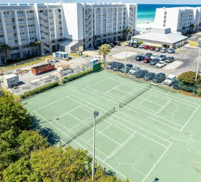 Beach House- Tennis/pickleball courts! (old photos, construction is gone at this time)