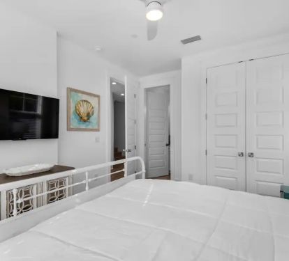 Driftwood-14 Bedroom 1. PIc 2. King with attached bath.