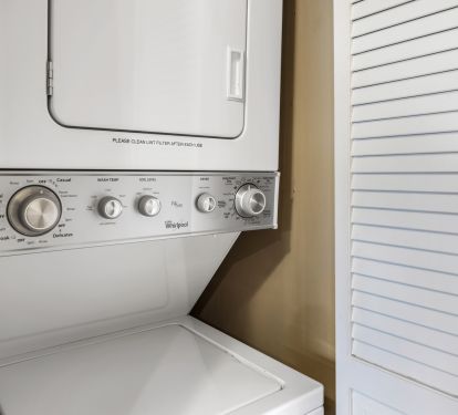 washer/dryer in unit