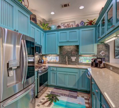 Gourmet Kitchen.