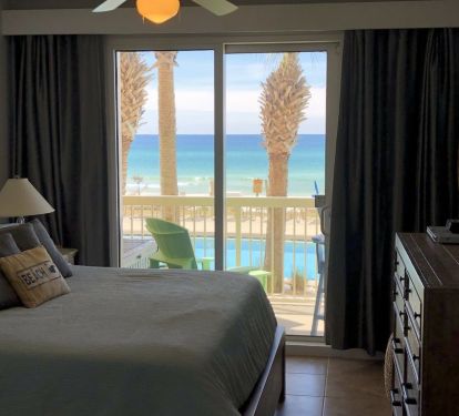 Amazing ocean view from your master bedroom!