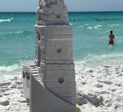 Lots of fun and sights on our beach!