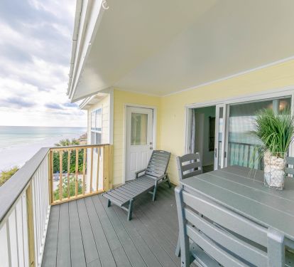 New enlarged balcony