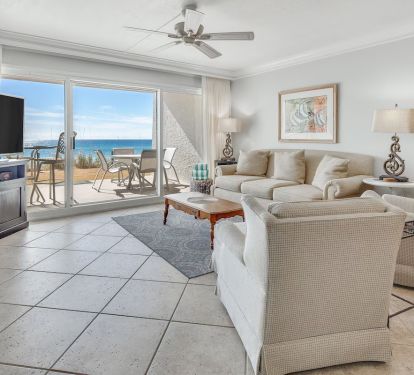 spacious family room