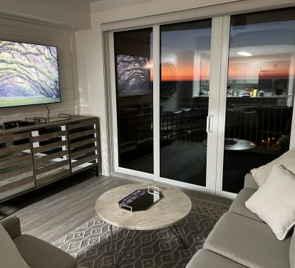 TOWER 3 NIGHT VIEWS ARE AMAZING! SUNSET, RED SKY, and the twinkling city lights!