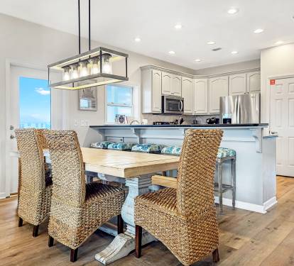 Dining Room Table with Plenty of Seating