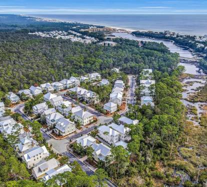 Community Overhead Drone Picture