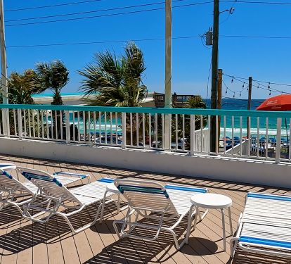 Surfside Resort Sun Deck with a View