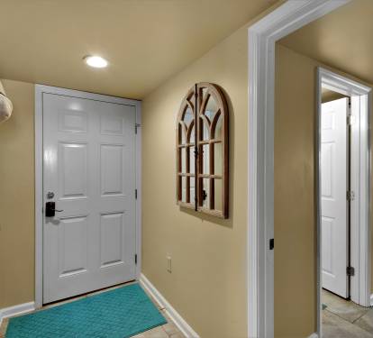 Welcoming entry.