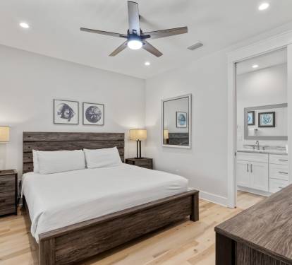 Second Floor King Guest Bedroom