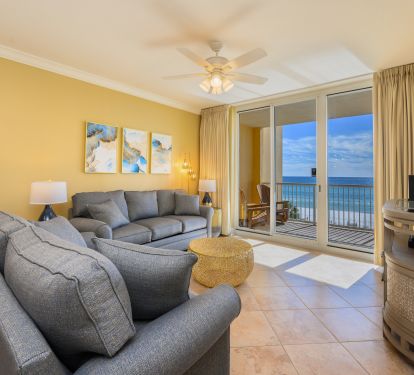 Our 3-suite condo accommodates up to 8 guests with a NEW queen sleeper sofa