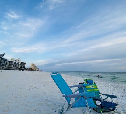 Relax on the beautiful beach.