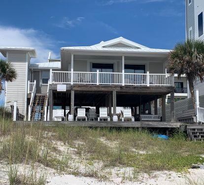 View from the beach