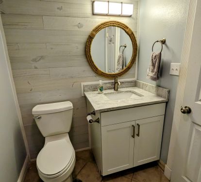 First Bathroom