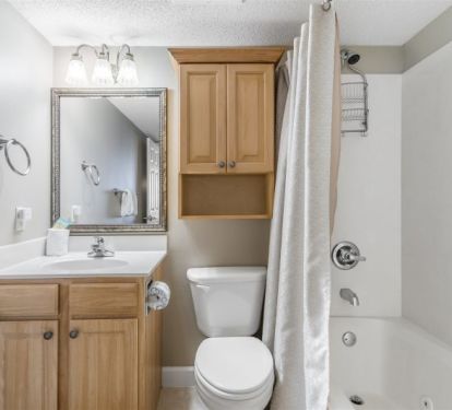 Master Bath with Whirlpool Tub and Shower