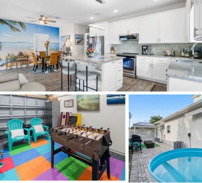 Game room and Tank Pool