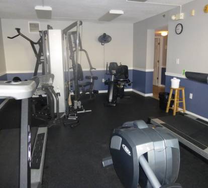 Exercise room free for your usage!