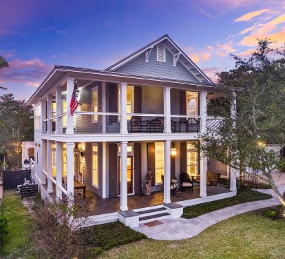 Spacious house with double wrap around porches