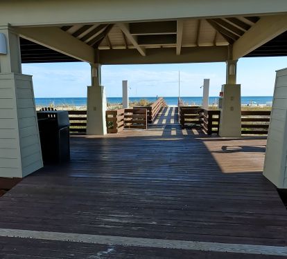 Cottages at Romar C3 Beach Access Covered Pergola