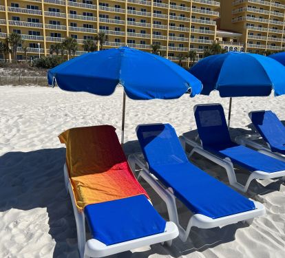 $50 per day value - FREE TO MERMAID'S GUESTS!  USE EZ BEACH ACCESS 531