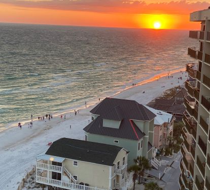 Spectacular sunsets are the norm :). 