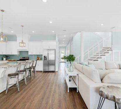 Breeze-2 Light, airy and spacious. New designer coastal casual furnishings with plenty of elbow room.